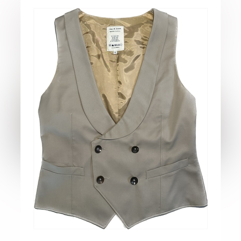 Rag & Bone Double Breasted Vest